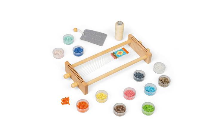 Bigjigs Toys Bead Weaving Loom - 5 Years +