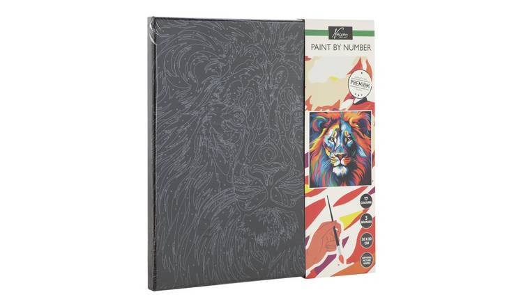 Totum Paint By Numbers Craft Set - Lion