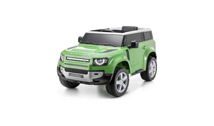 Xootz Land Rover Defender 12V Electric Ride-On Car - Green
