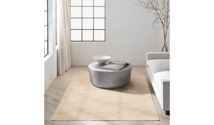 Mega Flooring Grey Modern Abstract Rug - 160 x 221cm