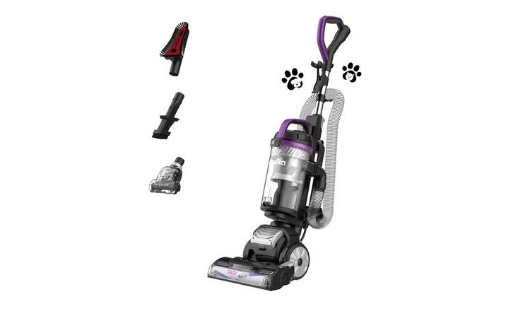 Eureka 700W Upright Vacuum Cleaner with 2.2L Dust Cup - Black and Purple