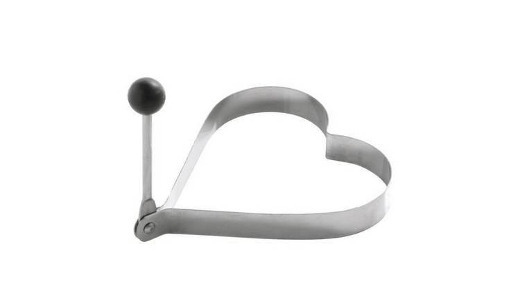 Orsina Bellano Heart Shape Egg Ring – Silver