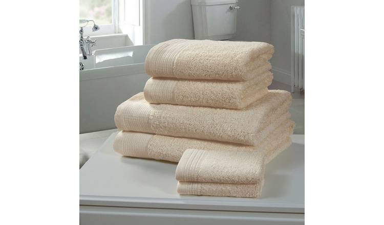 Rapport Home Chatsworth 6PC Towel Bale - Biscuit