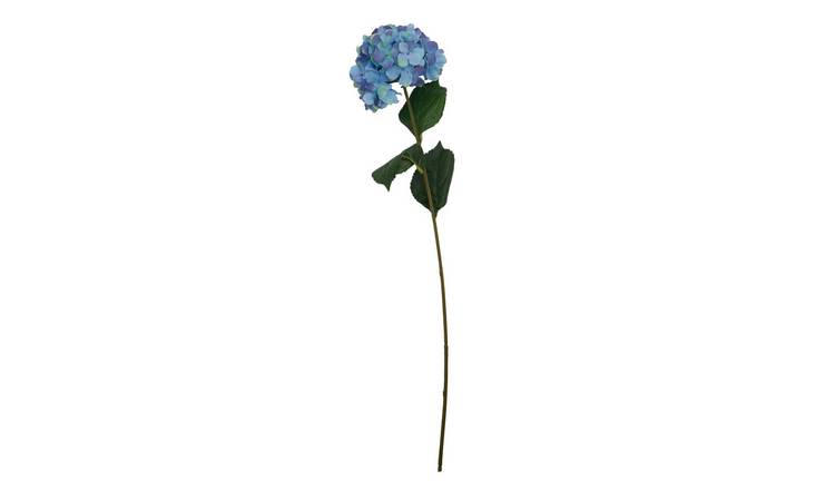 Orsina Fiori Hydrangea Flower Stem - Blue
