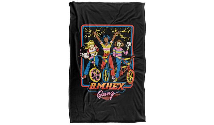 Steven Rhodes B.M.Hex Gang Soft Touch Blanket - 152cm x 127cm