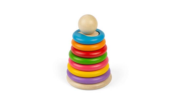 Bigjigs Toys Secret Shape Stacker - 12 Months +