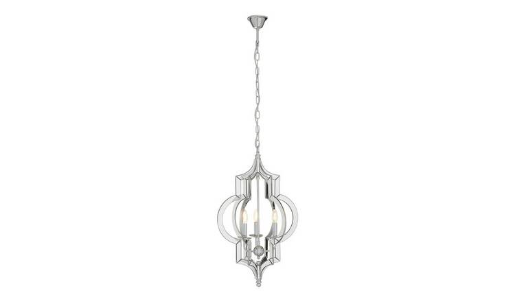 Orsina Kensington Townhouse Moorish Pendant Light - Silver