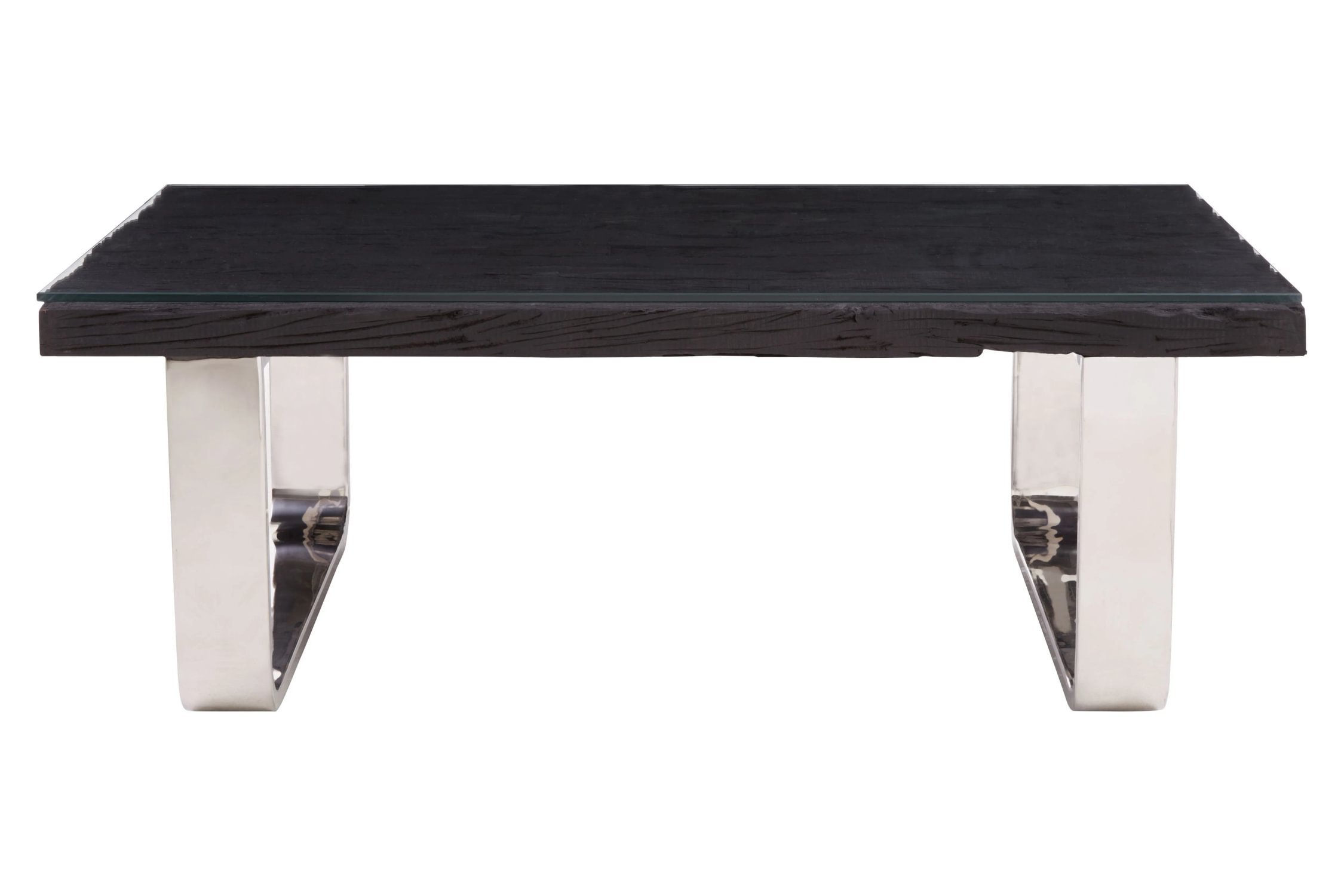 Orsina Kerala Salvaged Wood Coffee Table - Black - Image 3