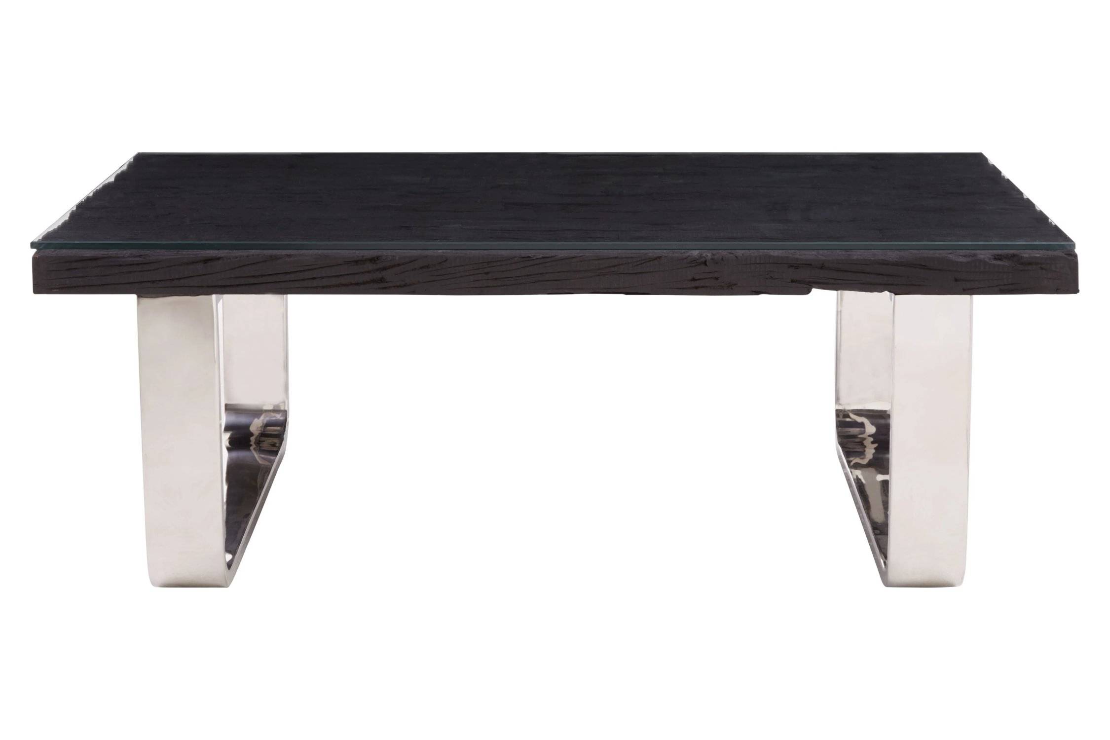 Orsina Kerala Salvaged Wood Coffee Table - Black - Image 3