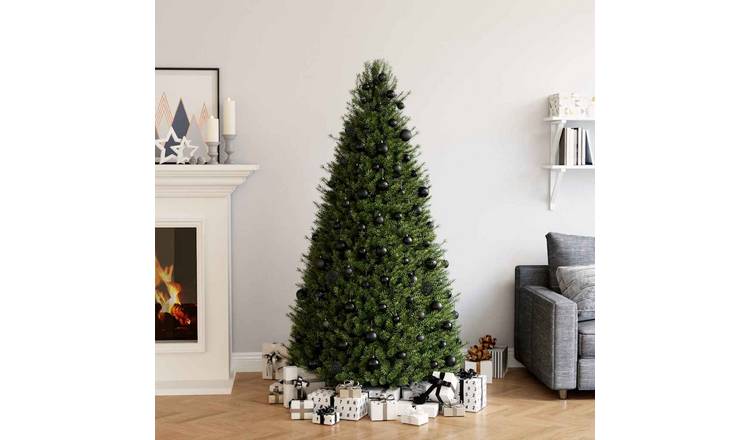 Walplus Pack of 100 PVC Christmas Baubles - Black - 6 x 6 cm