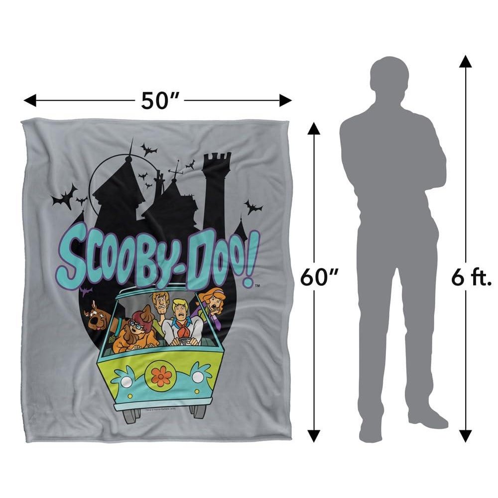 Scooby Doo Drive! The Mystery Machine Soft Touch Blanket - 147cm x 91cm - Image 4