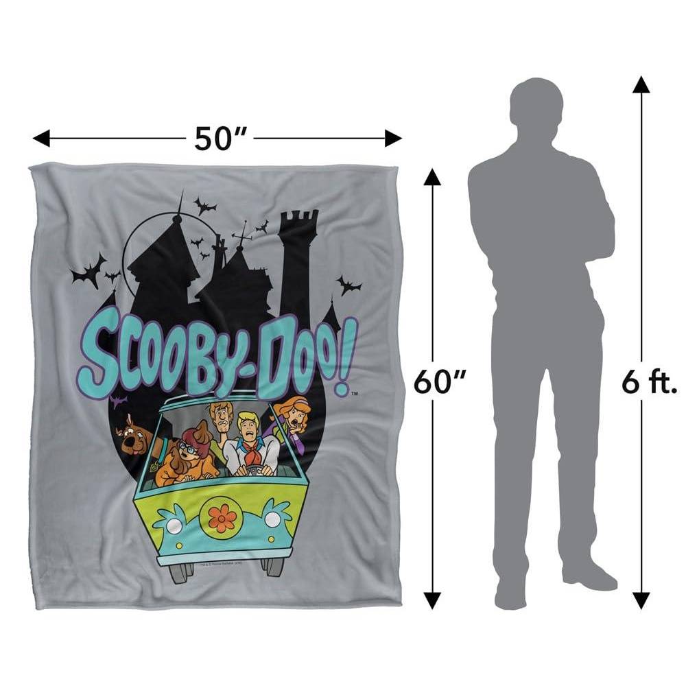Scooby Doo Drive! The Mystery Machine Soft Touch Blanket - 147cm x 91cm - Image 4