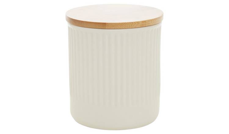 Orsina Geome 550ml Storage Canister – Cream