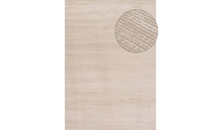 The Rugs Beige Carmel Modern Striped Rug - 240 x 340cm