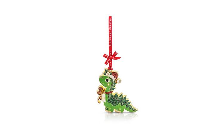 Tipperary Metal Sparkle Dinosaur Hanging Decoration