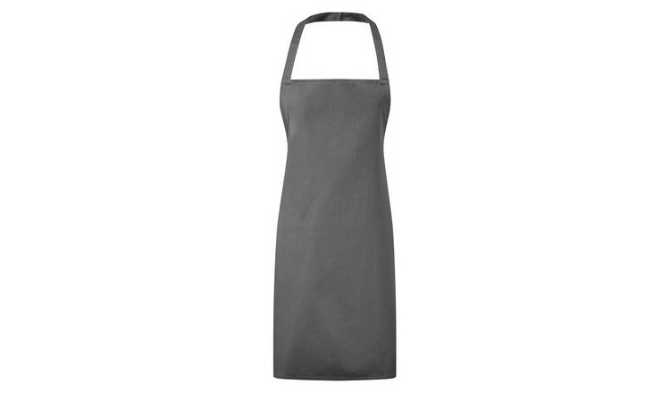 Premier Unisex Adult Premier Essential Full Apron - Dark Grey
