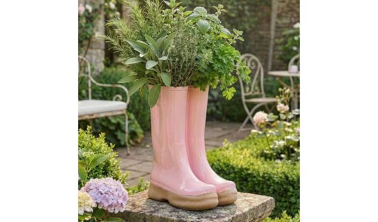 Dibor Large Wellington Planter - Pink