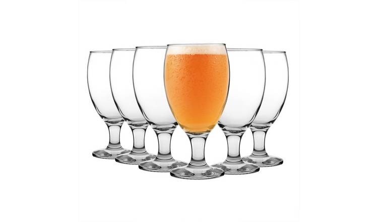 LAV Empire Snifter Beer Glasses - Clear - Pack of 12