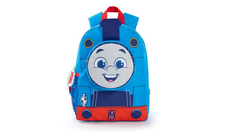 Thomas and Friends 3D Face Pocket Kids Unisex Backpack - Blue