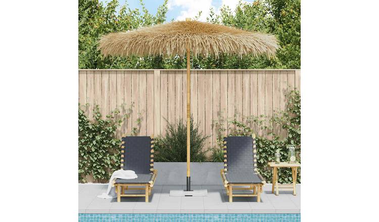 Walplus Garden Parasol - Brown - dia 210 cm