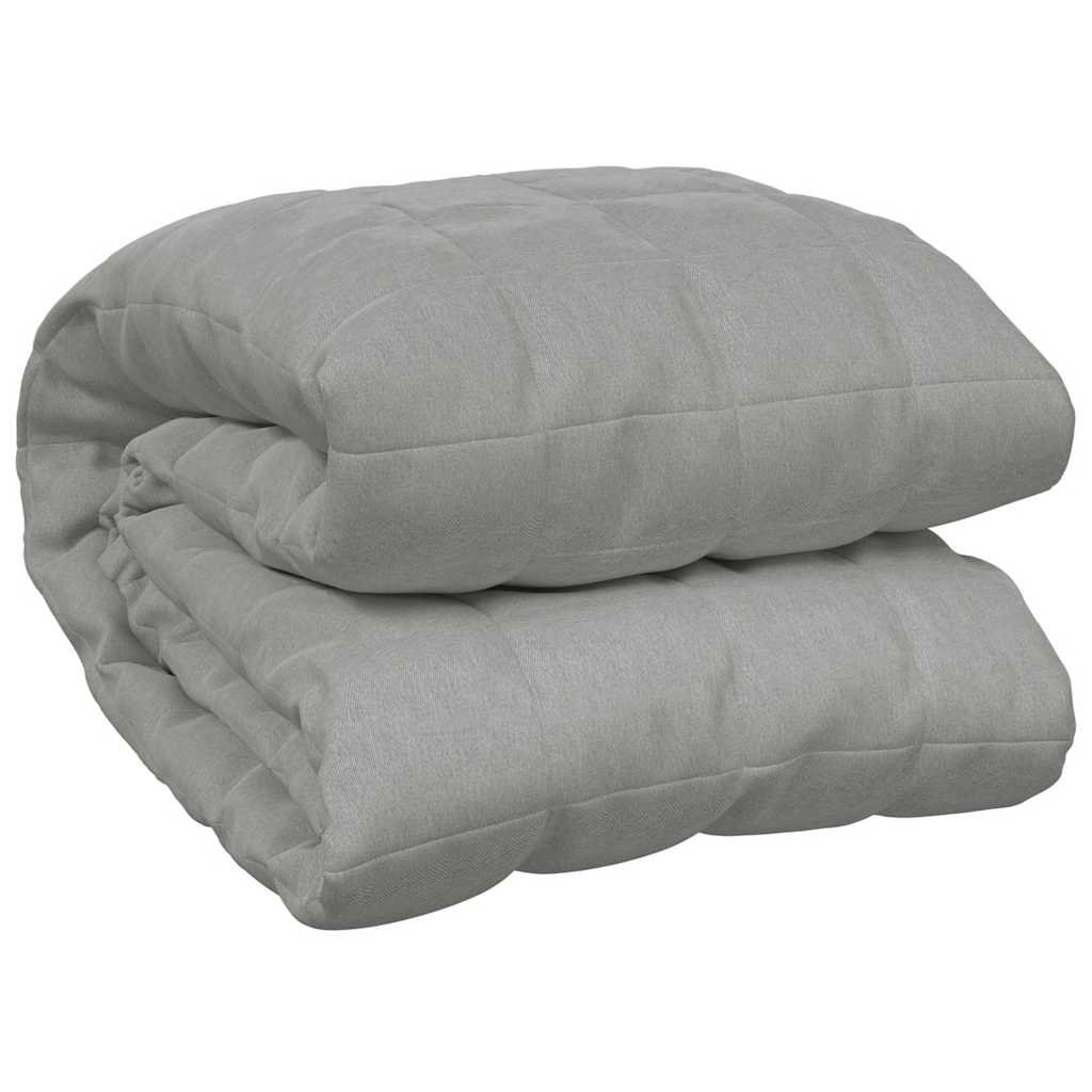 Walplus 15 kg Cotton Weighted Blanket - Grey - 220 x 235 cm - Image 2