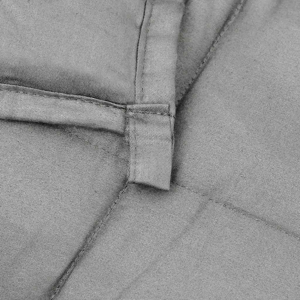 Walplus 15 kg Cotton Weighted Blanket - Grey - 220 x 235 cm - Image 5