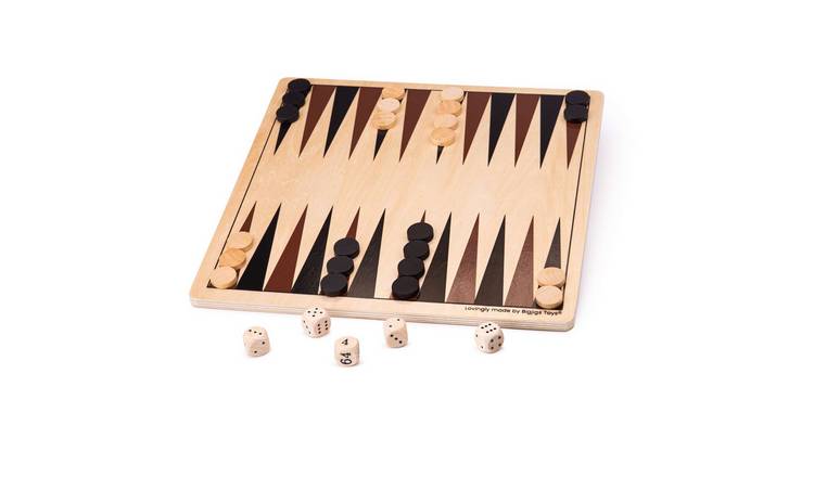 Bigjigs Toys Backgammon 3 Years +
