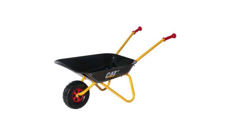 Rolly Toys CAT Childrens Metal Wheelbarrow - Black