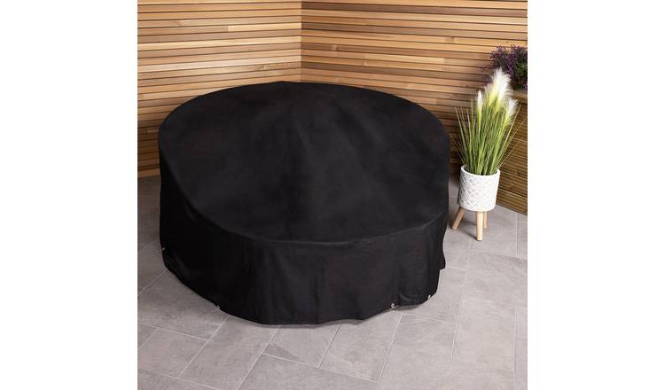 Charles Bentley Deluxe Rattan Day Bed Cover - Black