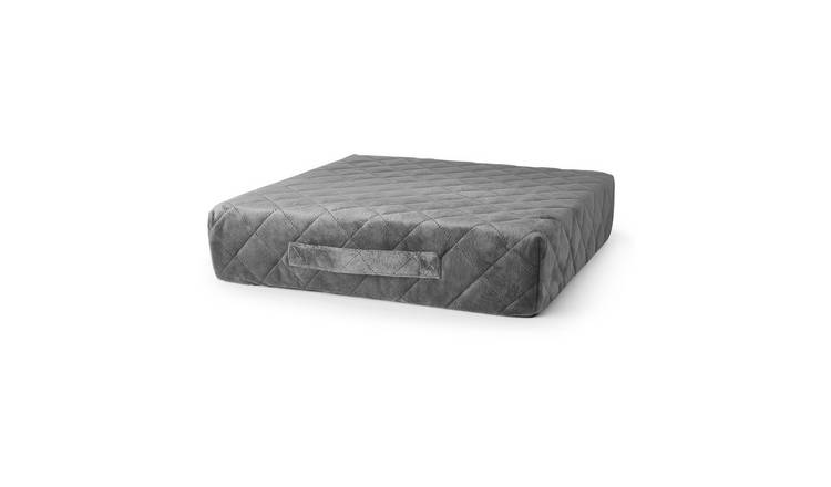 HomeMate Tru-Boost Orthopaedic Booster Cushion - Charcoal Grey