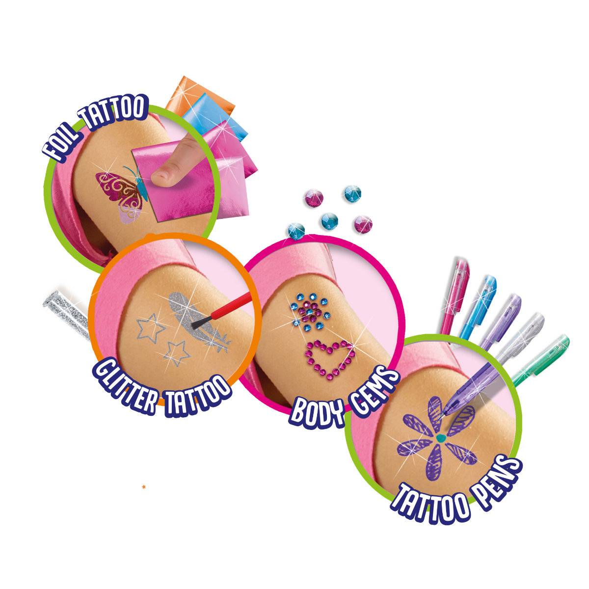 SES Creative Tattoo Studio Lab Temporary Art Activity Set - Image 4