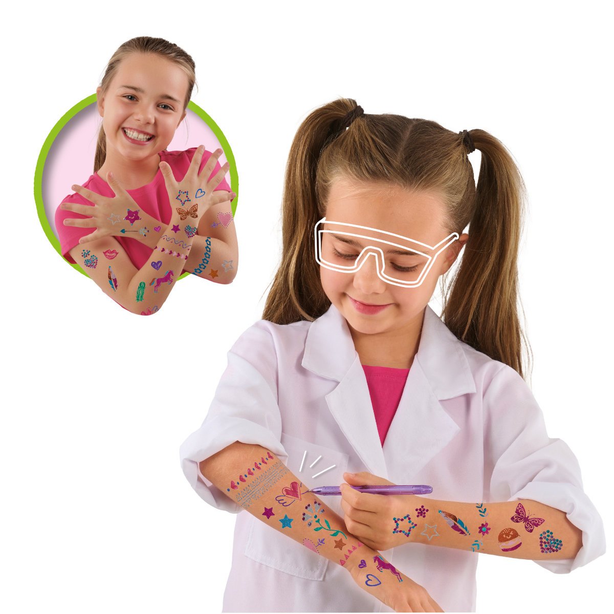 SES Creative Tattoo Studio Lab Temporary Art Activity Set - Image 5