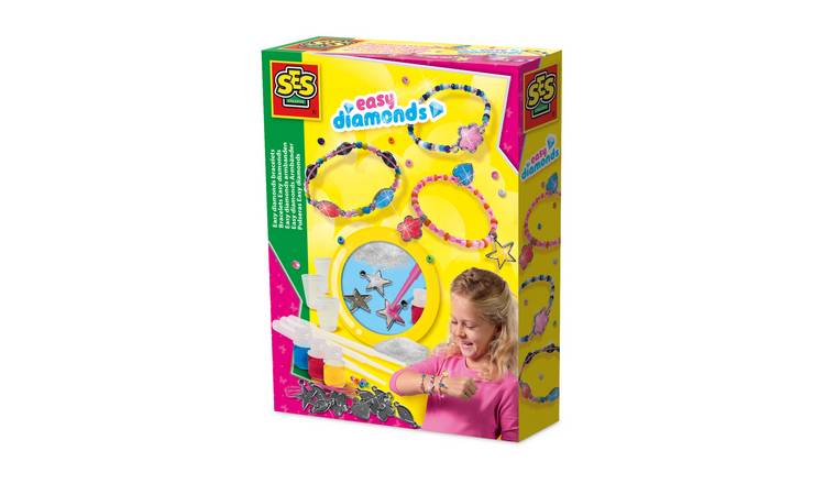 SES Creative Easy Diamond Bracelets Craft Set