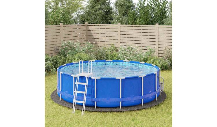 Walplus 400 g/m2 Polyester Pool Ground Cloth - Light Grey - 458 cm