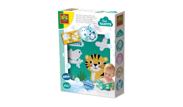 SES Creative Animal Bath Book Kids Water Activity