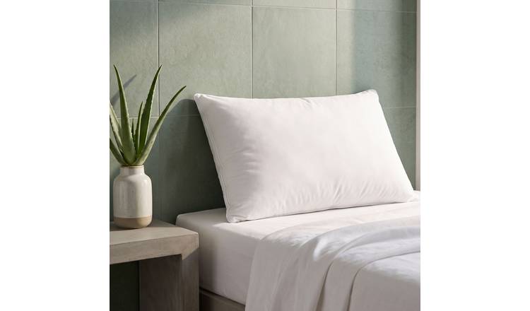Homescapes Aloe Vera Infused Super Microfibre Extra Fill Pillow