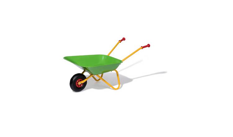 Rolly Toys Childrens Metal Wheelbarrow - Green