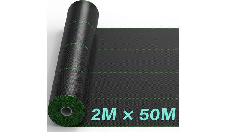 Vivo Technologies Heavy Duty Unwanted Plant Garden Barrier Fabric - 2m x 50m