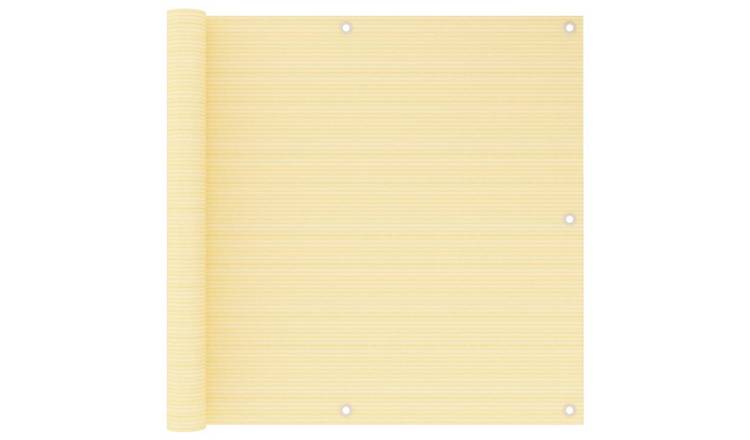 Walplus HDPE Balcony Screen - Beige - 90 x 600 cm