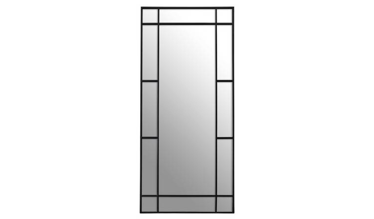 Orsina Tiana Floor Standing Mirror Frame – Black