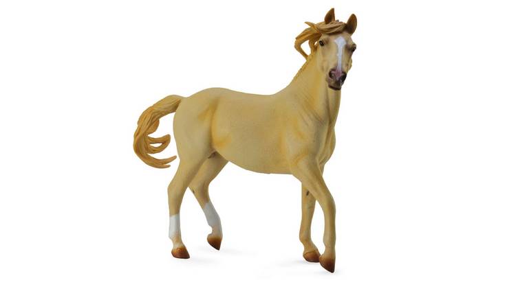 CollectA Mustang Stallion Light Palomino 1:12 (Deluxe) - 3 Years +