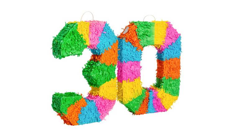 Fax Potato Fax Potato Pinata Set with Stick & Blindfold - 30th Birthday