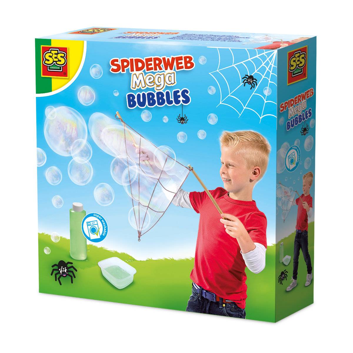 SES Creative Spiderweb Mega Bubbles Outdoor Toy - Image 1