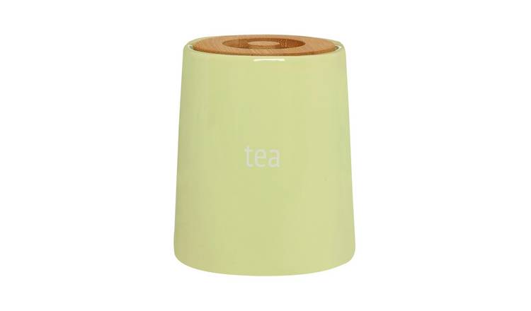Orsina Fletcher Ceramic Tea Canister – Green