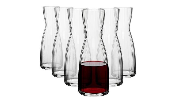 Argon Tableware Hoxton Optic Crystal Carafes - 1.1L - Pack of 6