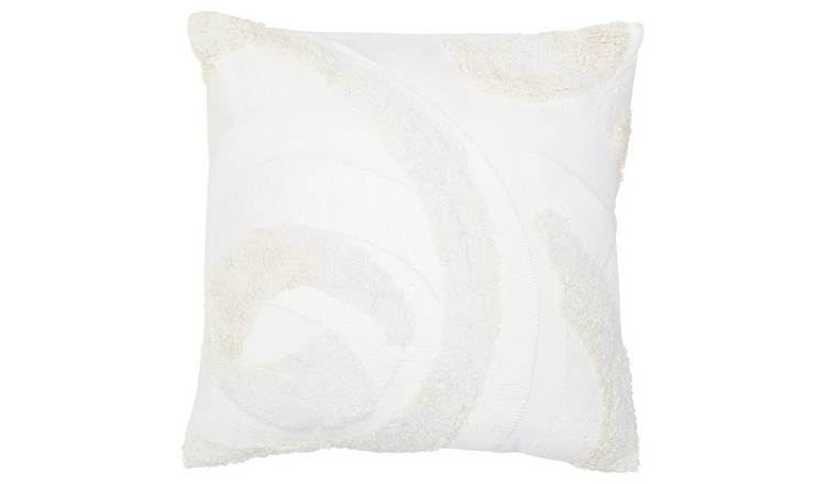 Orsina Bosie Ozella Textured Square Cushion – Cream