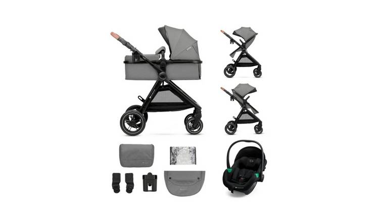 Kinderkraft Esme 3-in-1 Travel System - Moonlight Grey