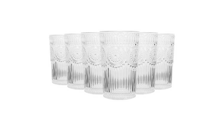 Argon Tableware Amore Highball Glasses - 350ml - Pack of 6