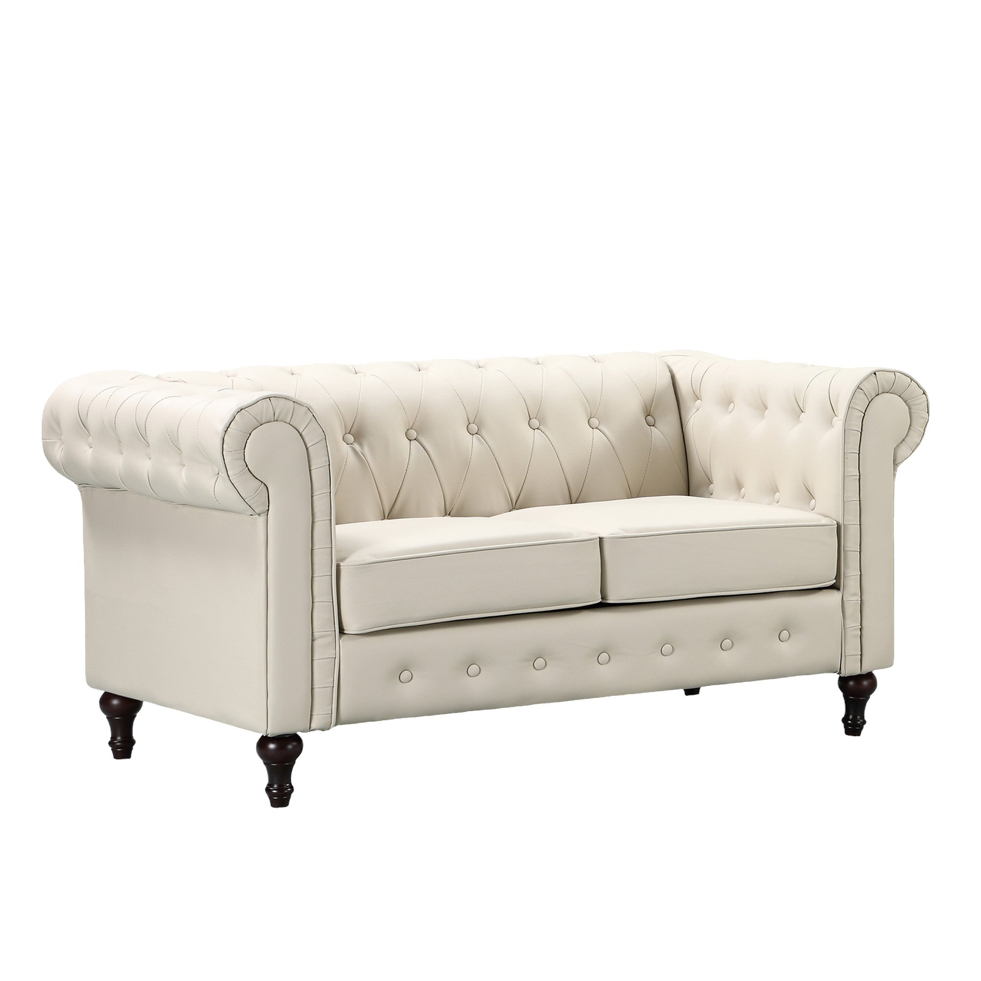 Artemis Home Richland 2 Seat Sofa - Cream - Image 3