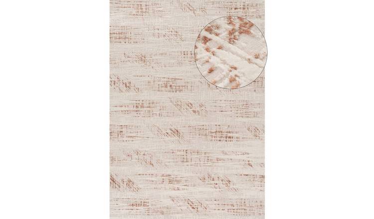 The Rugs Terracotta Carmel Abstract Rug - 80 x 150cm